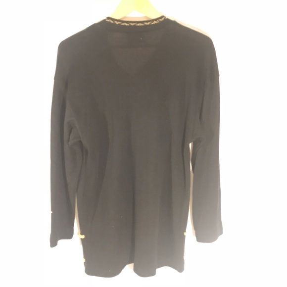 Vintage Knitted Dress with Gold Baroque - Picture 6 of 8